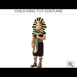 Boys Pharoah Halloween costume.